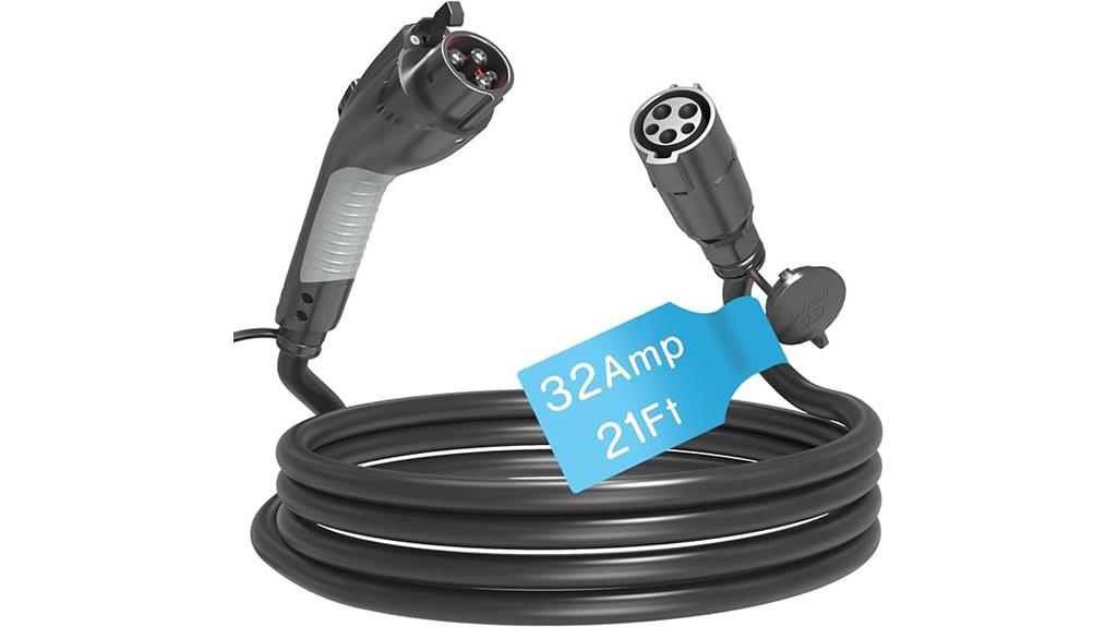 21ft 32amp extension cable
