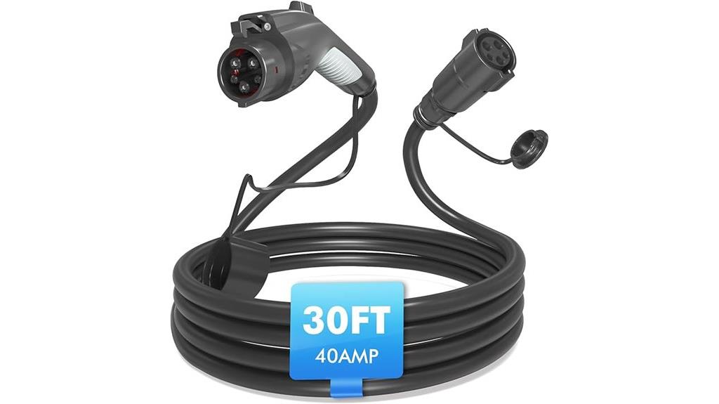 30ft 40amp j1772 extension