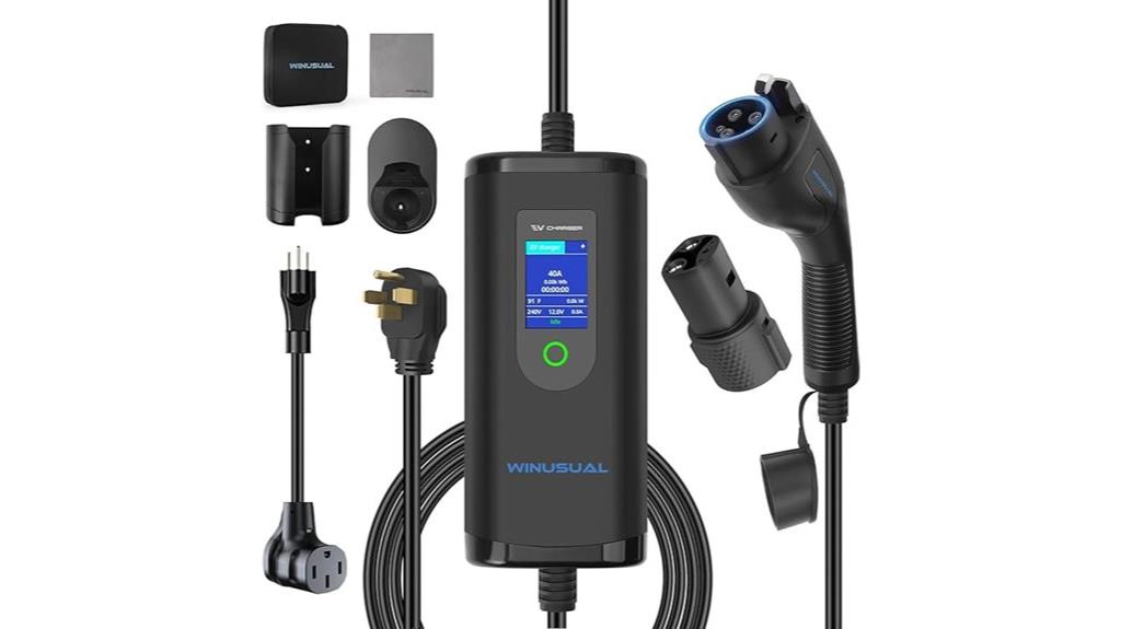 40 amp portable ev charger