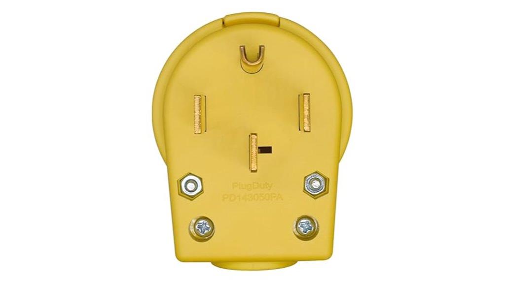 50 amp angle power plug