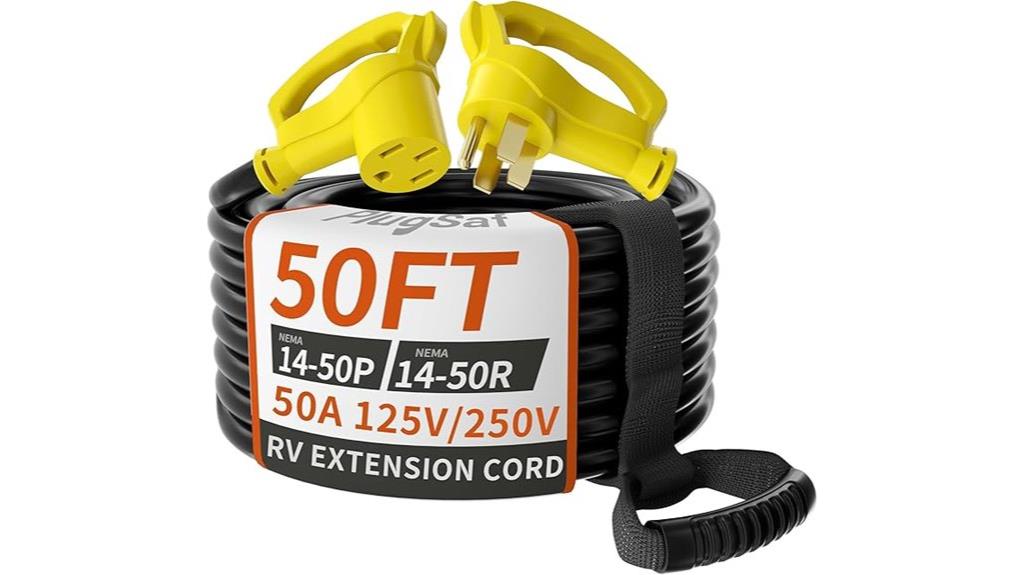 50 foot rv ev extension cord