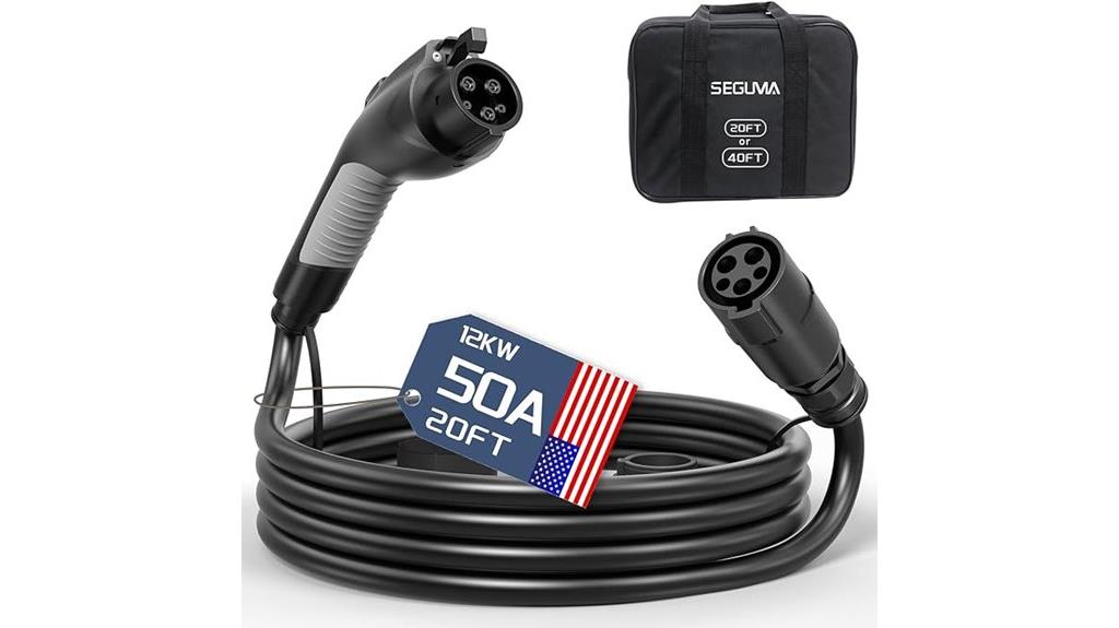 50amp 20ft j1772 extension