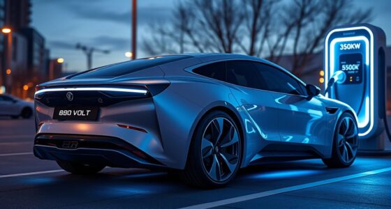 800v batteries 350kw charging