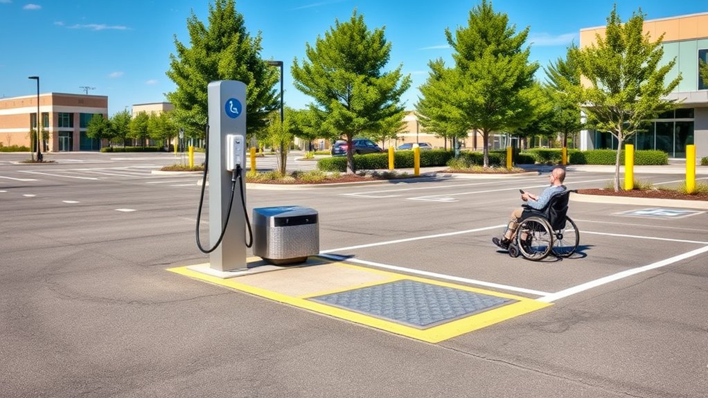 accessible ev charging features