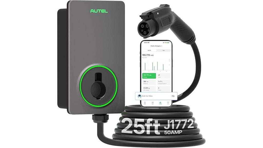 autel 50amp ev charger