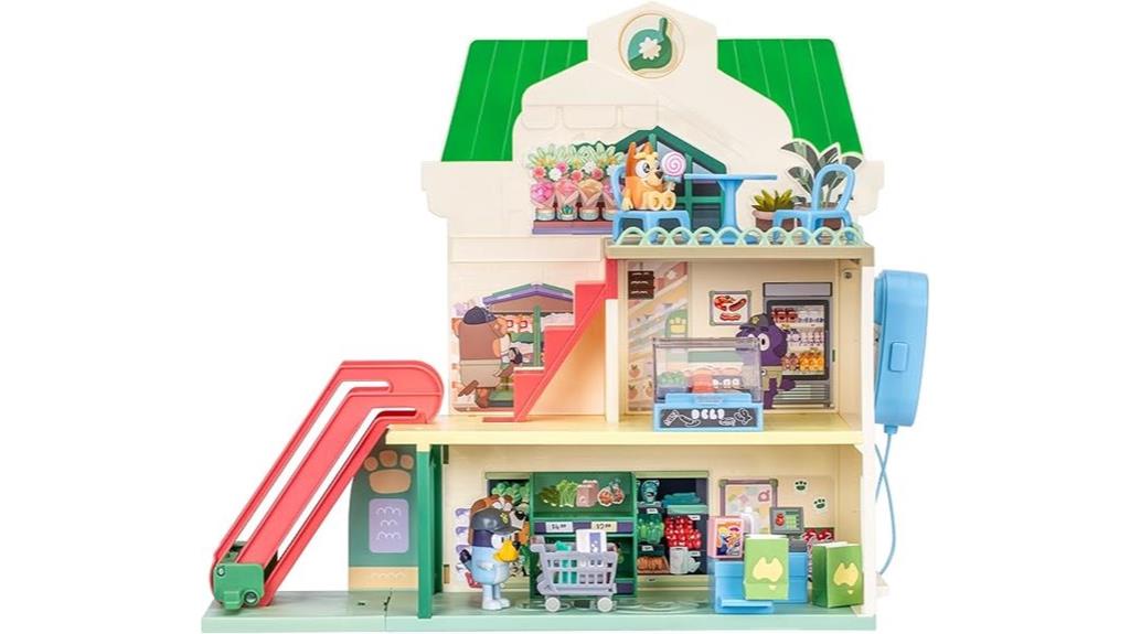 bluey bingo supermarket playset