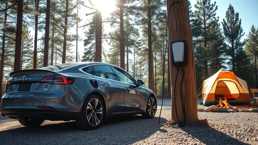 campground ev charging options