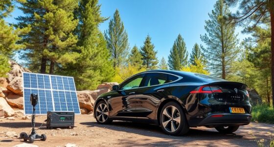 charging electric cars off grid