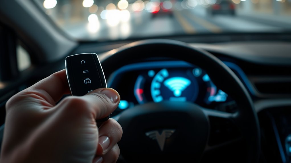 check fob battery and signal