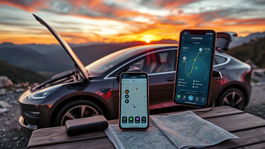 choose ev trip planning apps