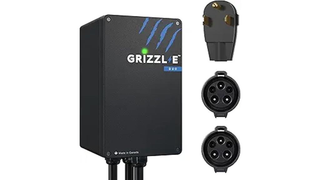 dual 24ft cable charger