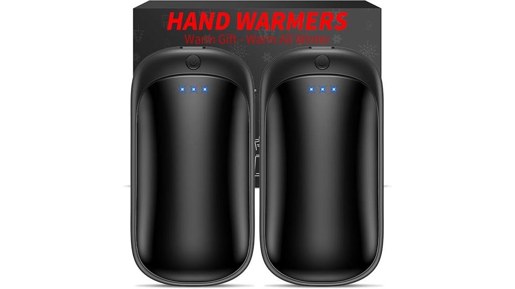 dual rechargeable hand warmers