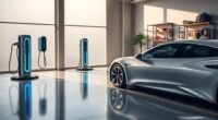 efficient ev charging garage