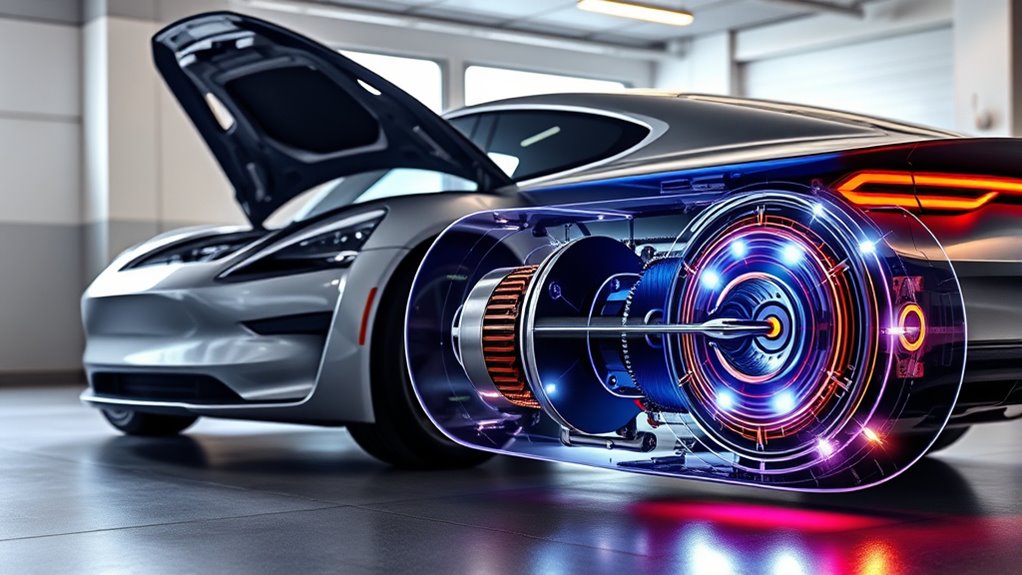 electric car battery operation