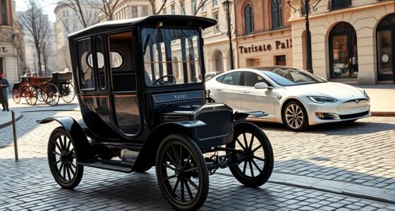 electric cars historical evolution