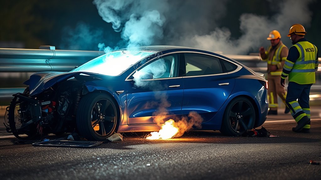 electric crash severity increase