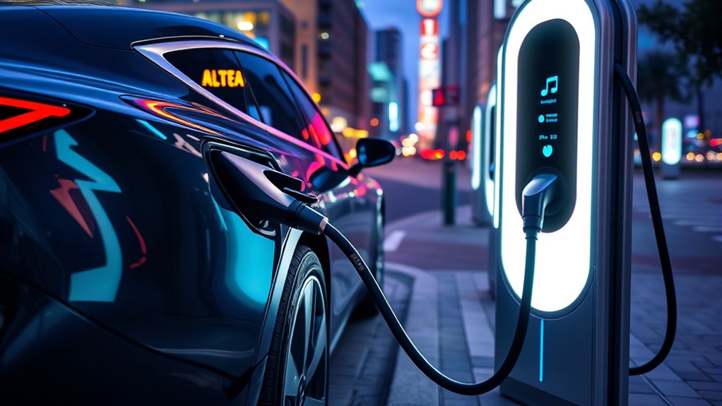 electric vehicle charging manners
