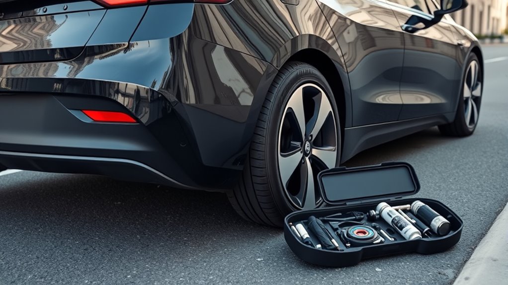 electric vehicle flat repair