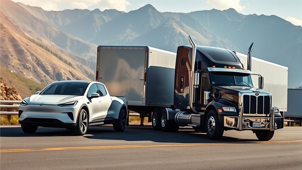 electric vehicles towing efficiency