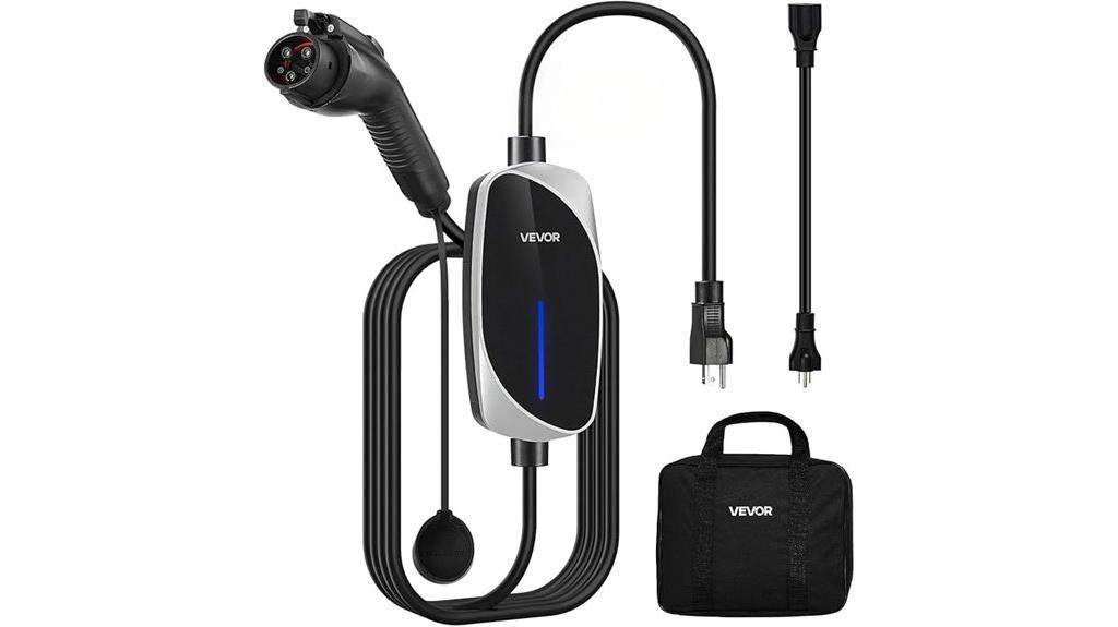 ev charger with 25 ft cable