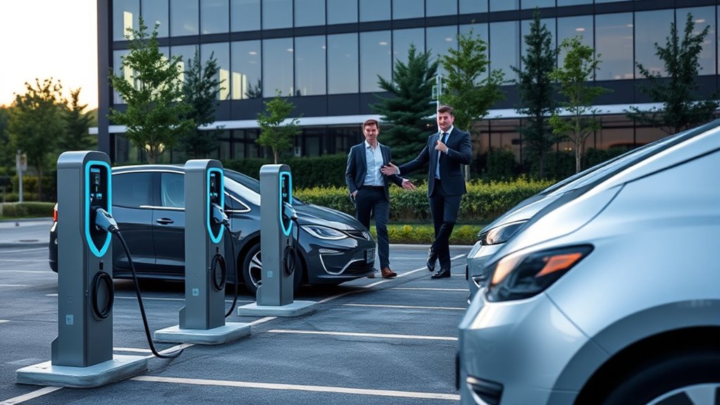 ev chargers boost business value