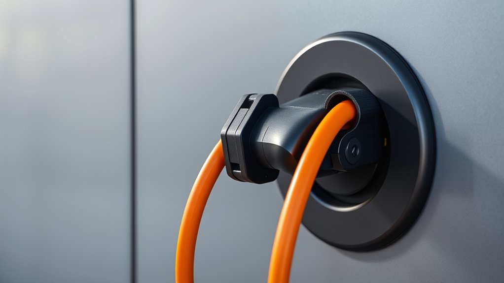 ev charging cable clamps