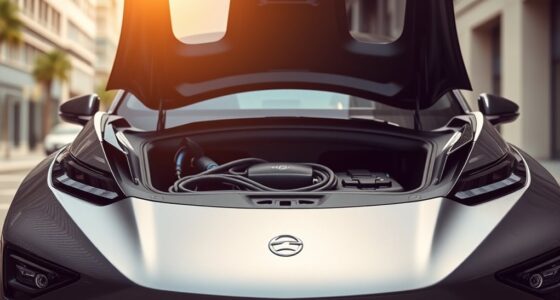 ev design and frunk presence