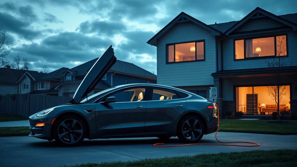 ev powers home outages