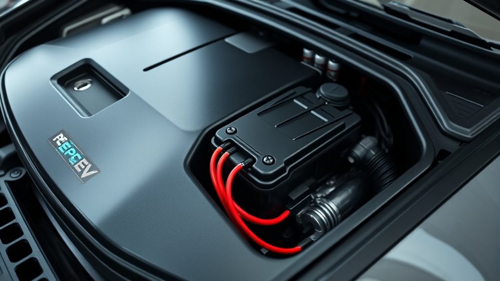 evs use high voltage batteries