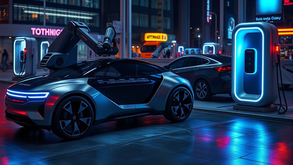 fast standard autonomous battery swapping