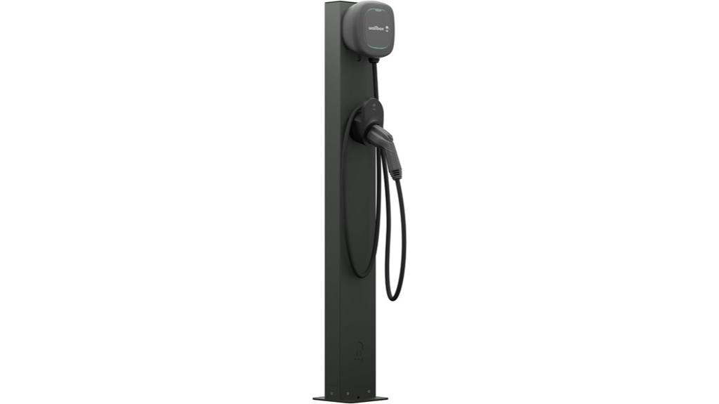 freestanding ev charger stand