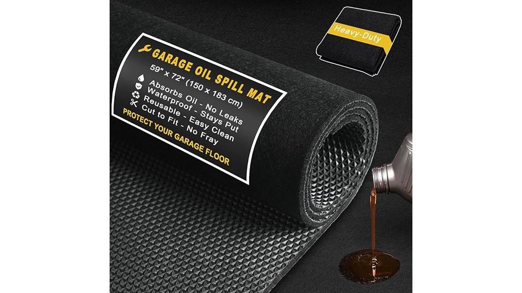 garage oil spill mat