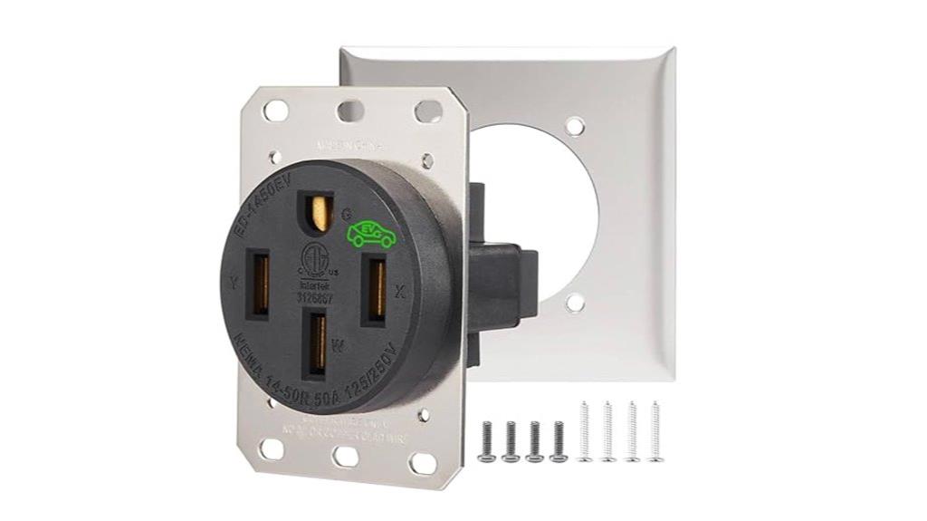heavy duty 50 amp outlet