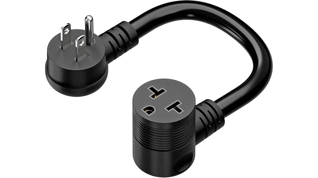 heavy duty angled extension cord