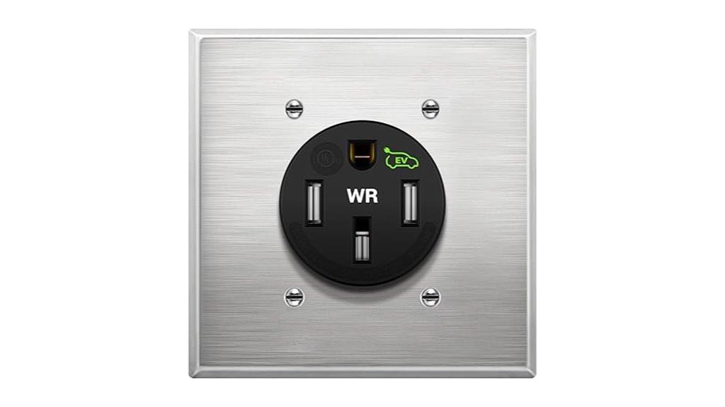 heavy duty weather resistant receptacle