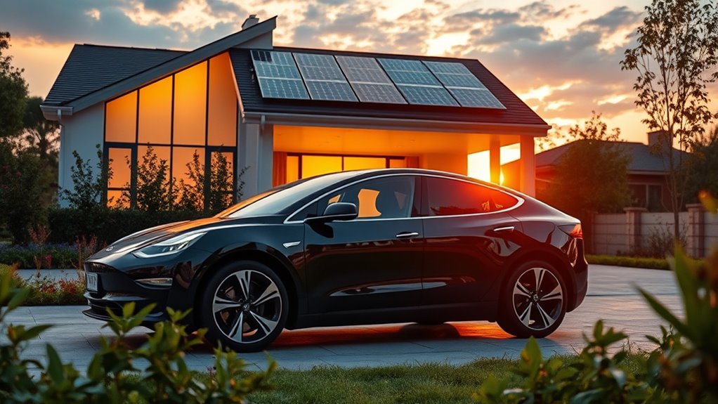 home ev and solar integration