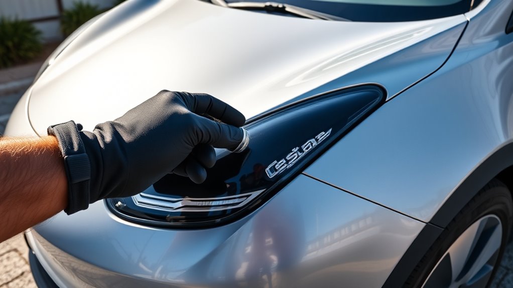 inspect vehicle for damages