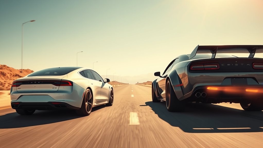 instant torque and rapid acceleration