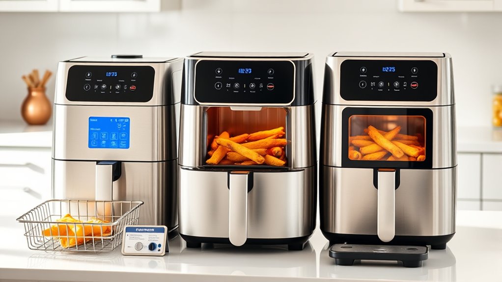 large family air fryers