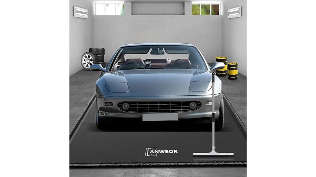 large waterproof garage mat