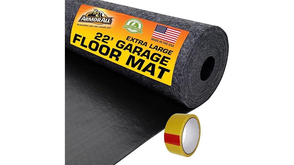 large waterproof garage mat