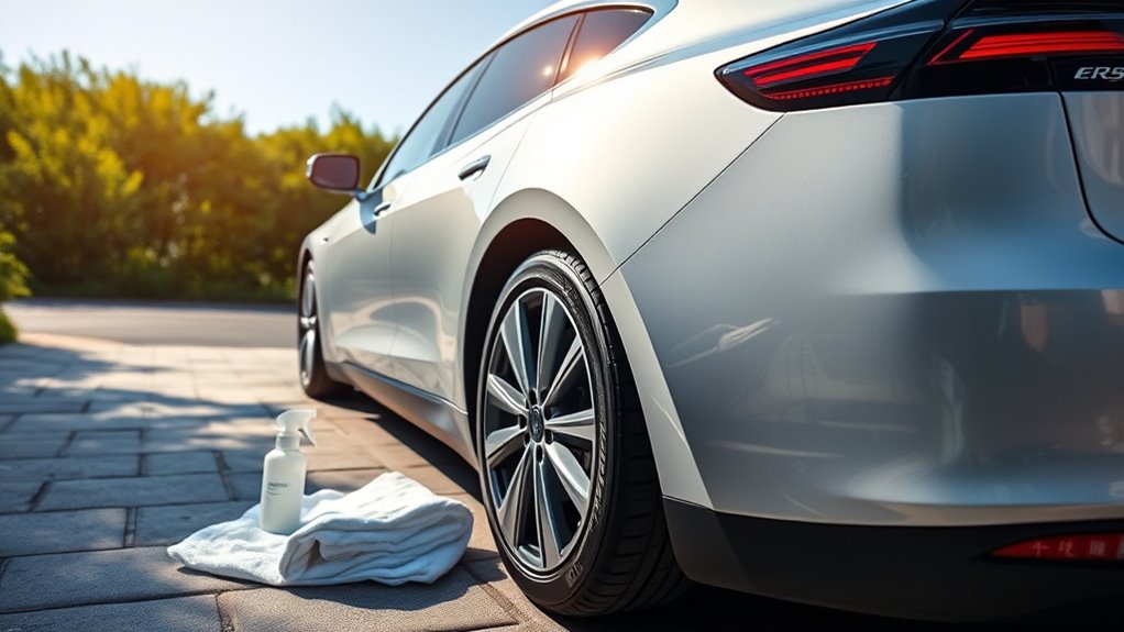 maintain clean battery and tires