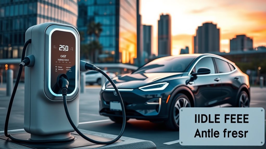 manage charging station etiquette