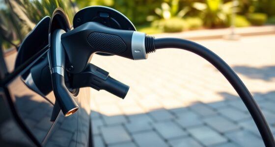 optimal angled ev charger plugs