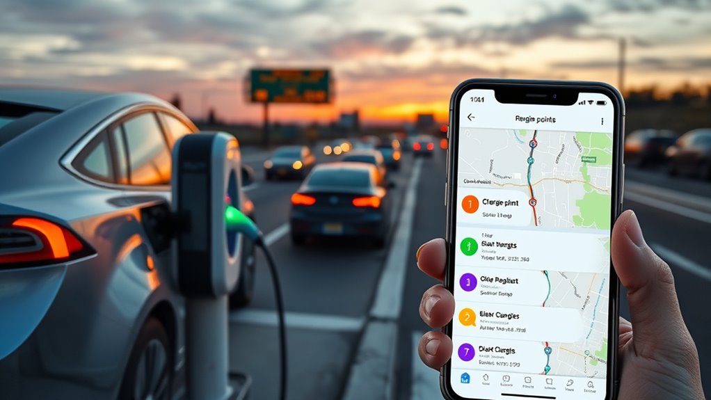 optimized ev charging route planning
