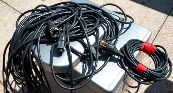 organize ev charging cables