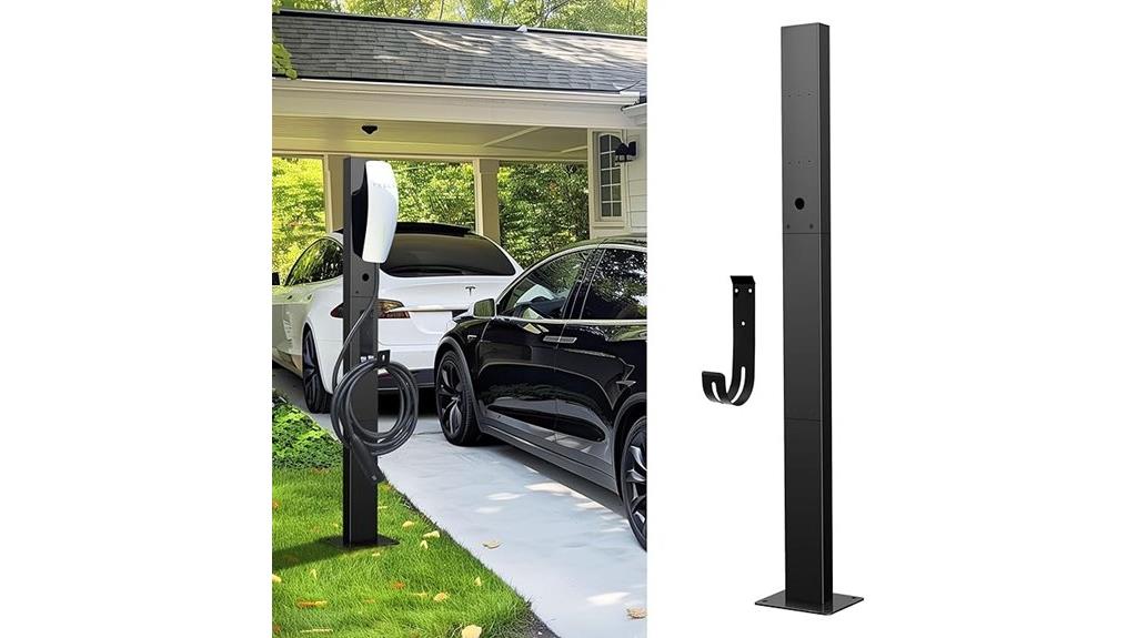 outdoor tesla ev charger