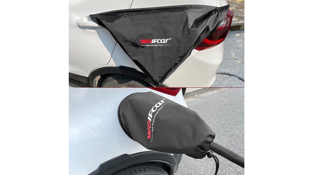 outdoor waterproof charging cover