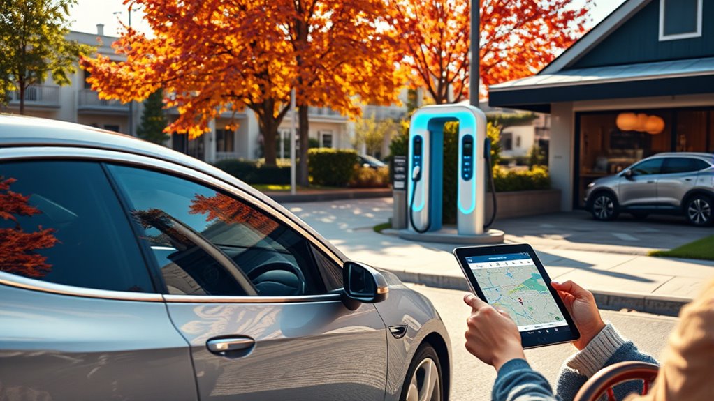 plan routes with charging stations