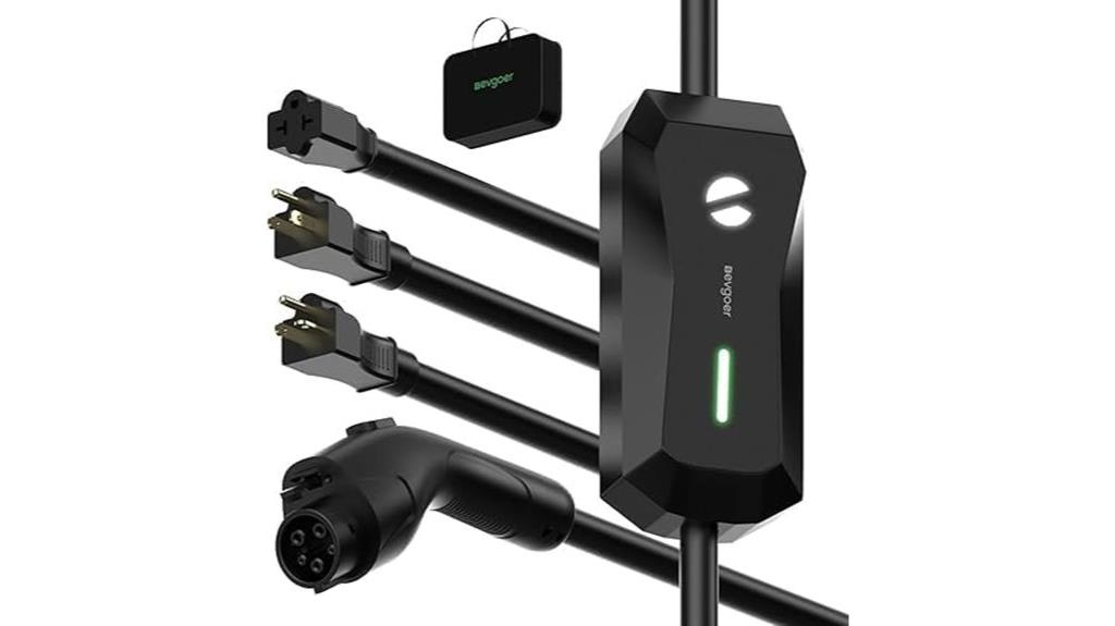 portable 16a ev charger